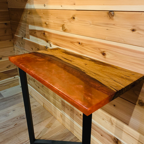 屋久杉 リバーテーブル レジンテーブル 天板 棚板 飾り棚 サイド