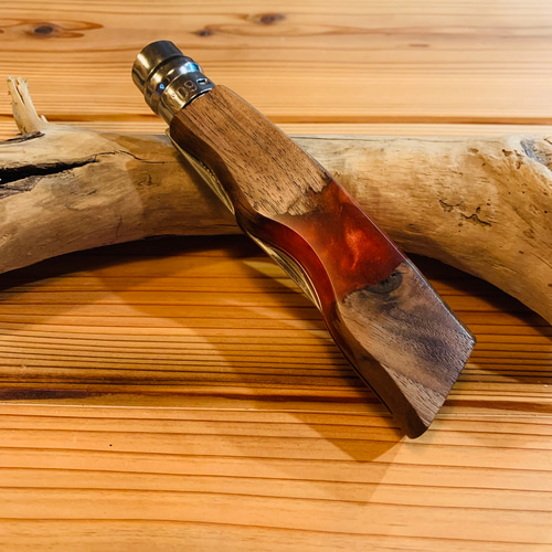 OPINEL#09ウッドレジンカスタムナイフ その他雑貨 K'sTecONE 通販