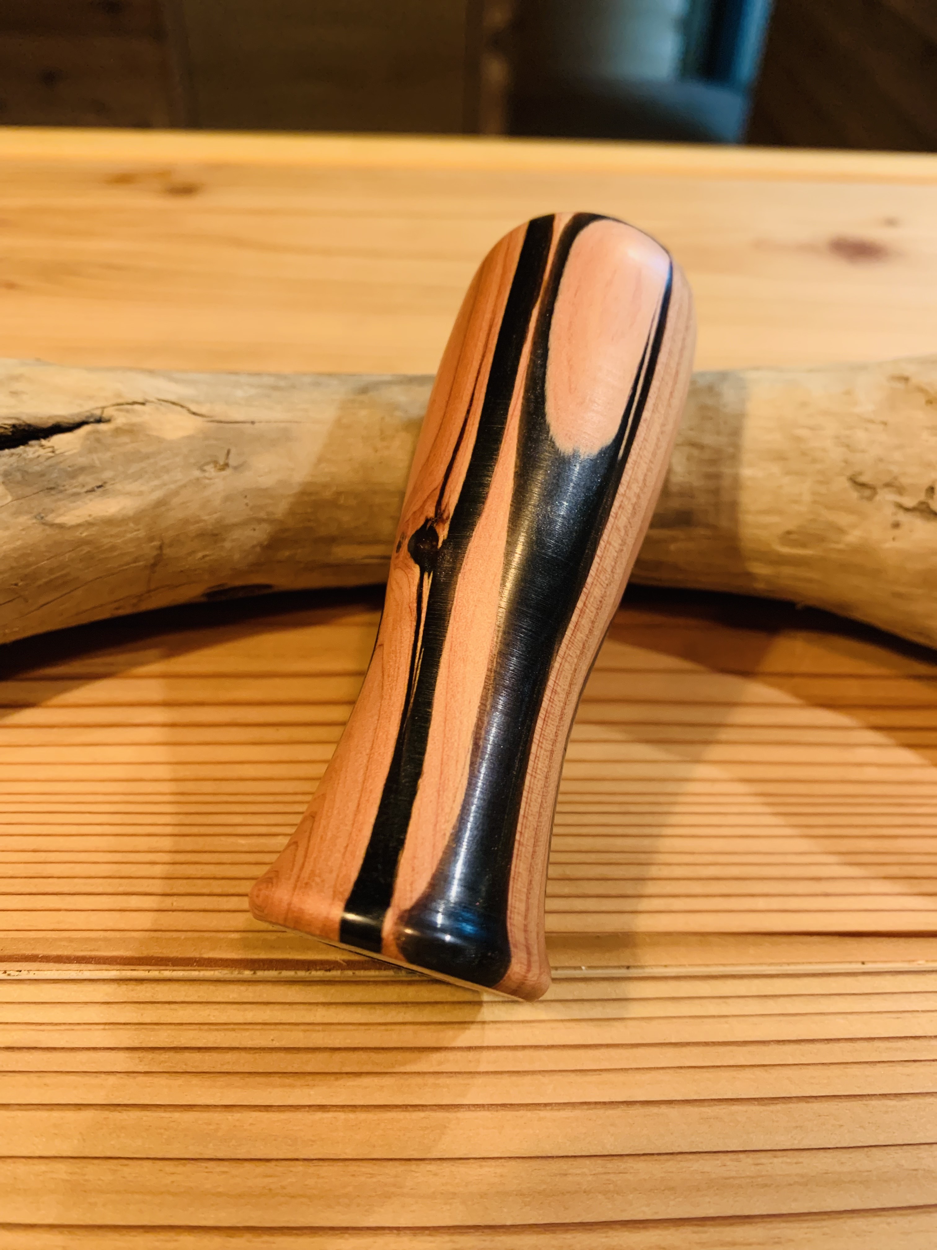 ウッドレジンシフトノブ