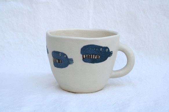 ネコと魚のcup 2枚目の画像