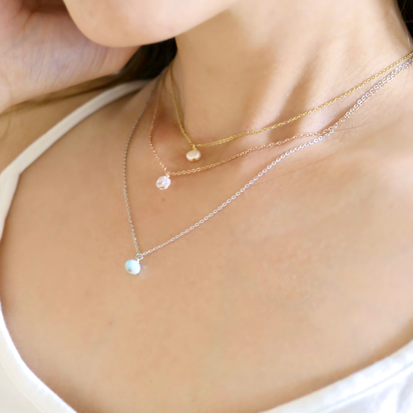 baroque Pearl necklace kiitos 1枚目の画像