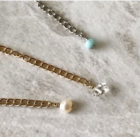 選べる豊富なサイズ✨金属アレルギー　316L サージカルステンレス　スクリューチェーン　ネックレス　つけっぱなし！OK♪ 10枚目の画像