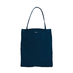 スタンダードなトートバッグ "Somehow tote"（サムハウトート）/ navy 1枚目の画像