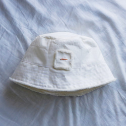 夏に活躍！フリンジバケットハット"Moffy Bucket"/off white（特殊素材の在庫が無くなり次第終了） 2枚目の画像