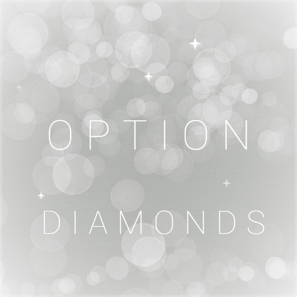 オプション ストーンプラス　Diamond ダイヤモンド 1枚目の画像