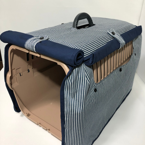 リッチェルキャリーMカバー（ヒッコリー・デニム柄） ハウス・小屋