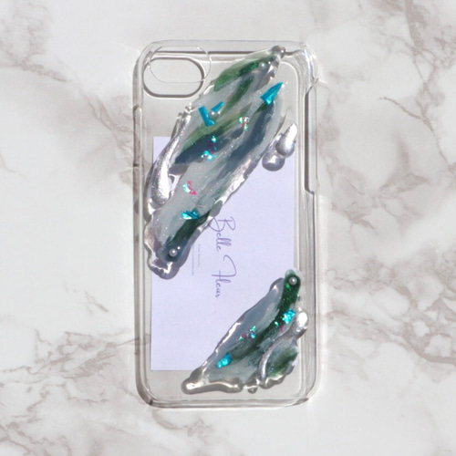 iPhoneケース 7 / 8 / SE第2世代対応 ハンドメイド ニュアンス iPhone  