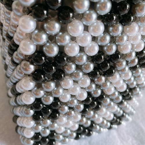 PERSOGE パールビーズ トートバッグ 樹脂パールビーズバッグ トートバッグ Candy 通販 12376066｜Creema