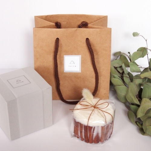 ソイボタニカルキャンドル✶千日紅 キャンドル・キャンドルホルダー  