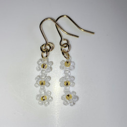 Honey Salon by FOPPISH ビーズ　お花　ピアス　セット Honey Salon by FOPPISH ビーズ お花 ピアス セット - メルカリ