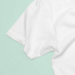 キッズTシャツ　ホワイト　子供サイズ　手の中にっこりレオパちゃん 3枚目の画像