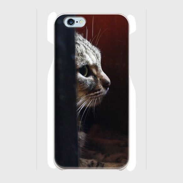 【SALE】在庫限り　iPhone6/6s　町屋ねこ スマホケース 1枚目の画像