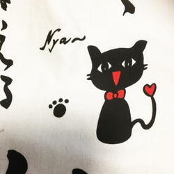 夢、かなえる猫　日本製フェイスタオル 2枚目の画像