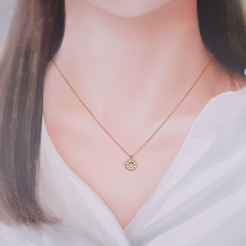 14kgf/オクタグラム 八芒星 羅針盤 スターコインネックレス 14kgf/オクタグラム 八芒星 羅針盤 スターコインネックレス