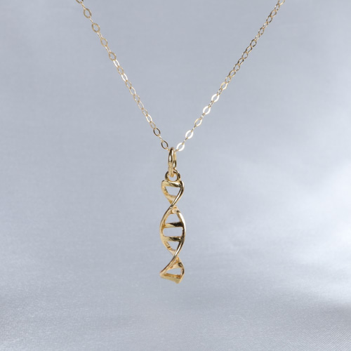 14kgf/Silver925 ユニークなヴェルメイユのDNAネックレス 遺伝子