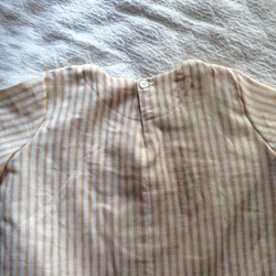 ダブルガーゼ ストライプ半袖シャツ 3枚目の画像