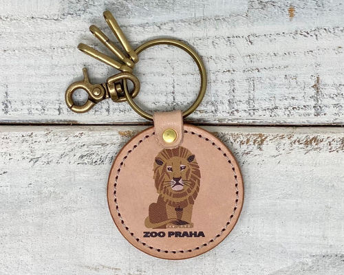 キーリング ZOO PRAHA ライオン キーリング あいうえ堂 通販 11874936