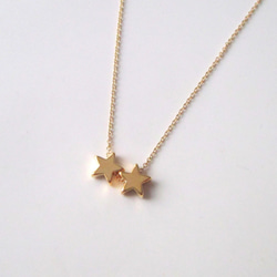 STAR necklace …　星の数が選べるネックレス　 3枚目の画像