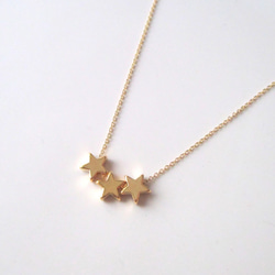 STAR necklace …　星の数が選べるネックレス　 4枚目の画像