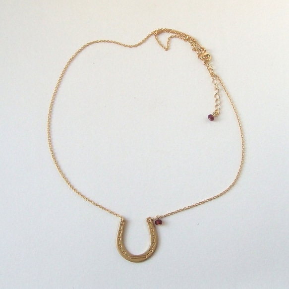 Horseshoe necklace 4枚目の画像