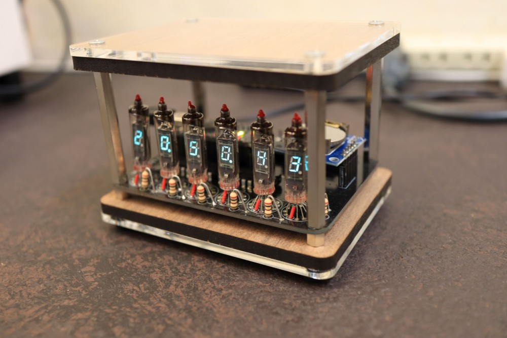 VFD管時計 LD8035 掛け時計・置き時計 Nixie Clock Factory 通販