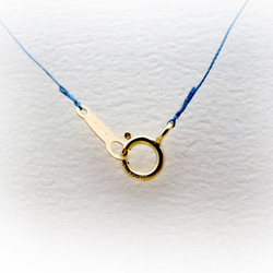 〈luminox〉 繊細な絹糸のネックレス[14kGF]［コッパー（銅）］ 5枚目の画像