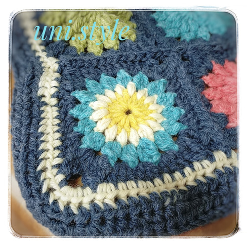 ひとみっちさま専用✩.*˚手編みブランケット★ティファニーブルー 2667f80e0e12a4b4d42dc3101f007f