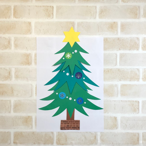 冬 壁面 クリスマス サンタ トナカイ ツリー 保育 幼稚園 キッズ