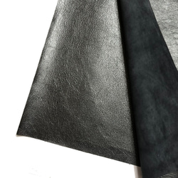 超極薄レザー・ミシンで布のように縫えてドール服や小物も思いのまま！＜ブラック＞薄さ0.3㎜の革"FabRoo" 3枚目の画像