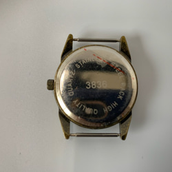 時計本体キット（３８３６・アンティークゴールドカラー） 2枚目の画像