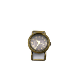 時計本体キット（３８３７・アンティークゴールドカラー） 1枚目の画像