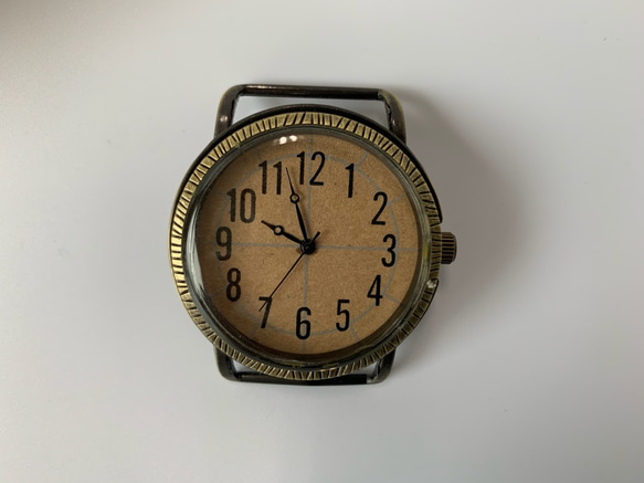 時計本体キット（８０１５・アンティークゴールドカラー） 1枚目の画像