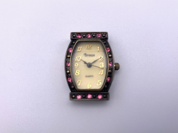 時計本体キット（CS-001・アンティークゴールドカラー） 1枚目の画像