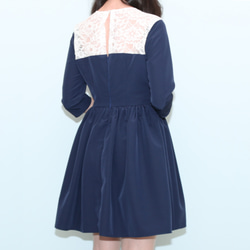 Blue Grosgrain Dress 3枚目の画像