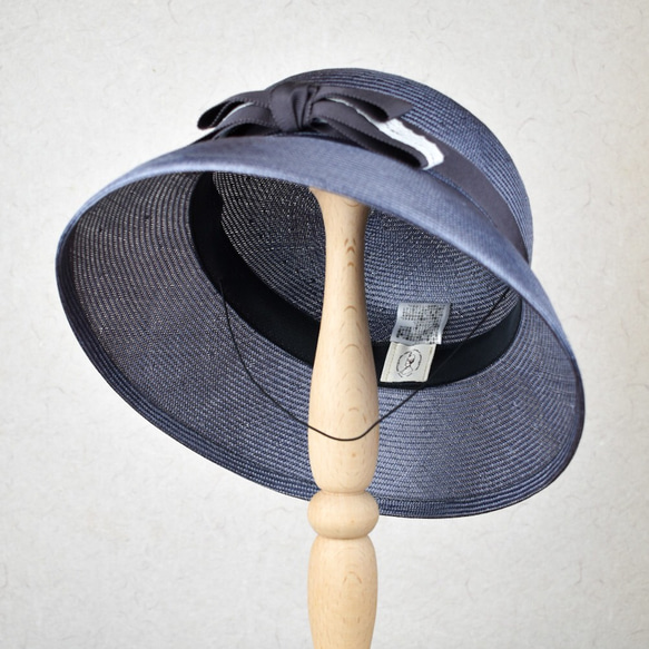 《送料無料》 胡蝶の マフィン クロシェ レトロ な形の 帽子 夏帽子 titimpuipui 10枚目の画像