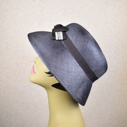 《送料無料》 胡蝶の マフィン クロシェ レトロ な形の 帽子 夏帽子 titimpuipui 6枚目の画像
