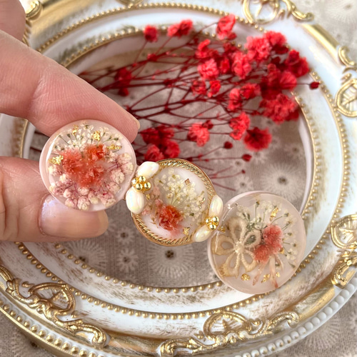 パール‎‎様◇【訳あり】かすみ草♡（ 723 ドライフラワー パーツ