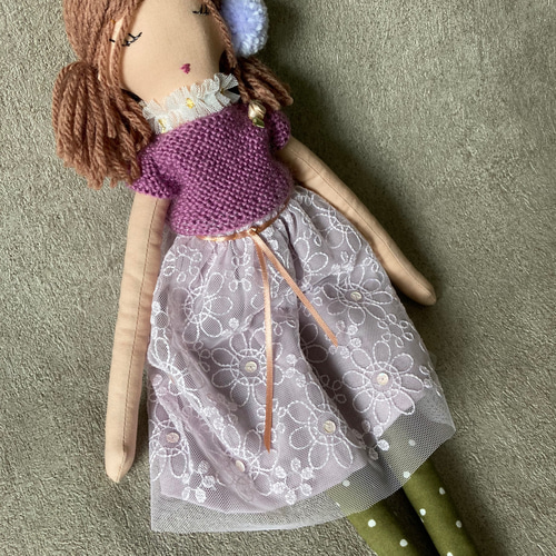 ハンドメイドドール 誕プレ 女の子服 プレゼント 手作り人形