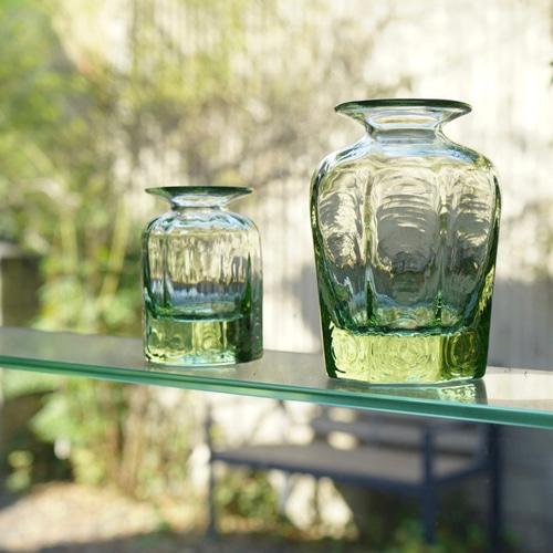 いぐさガラスの一輪挿し 一輪挿し・花瓶・花器 ぐらすたTOMO 通販