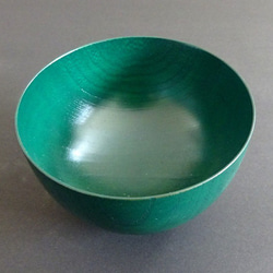 ケヤキ　まあるいボウル　みどり 2枚目の画像