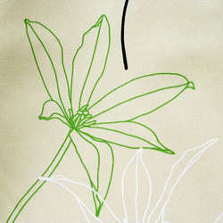 百合の花咲く　ペタンコバック 4枚目の画像