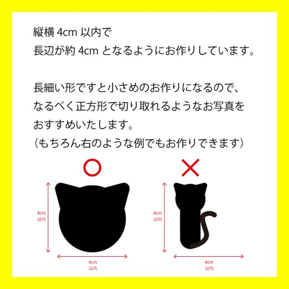 うちの子アクリルキーホルダー ペットの写真で作るキーホルダー 動物 アニマル 愛猫 愛犬 記念 プレゼント 贈り物 6枚目の画像