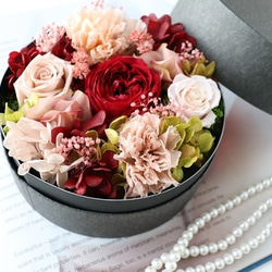 再販×4 ～愛を込めて～ フラワーボックス プリザーブドフラワー