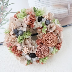 大人気！ リース アンティーク クラウドピンク mini 02 2枚目の画像