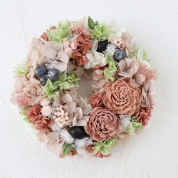 大人気！ リース アンティーク クラウドピンク mini 02 8枚目の画像