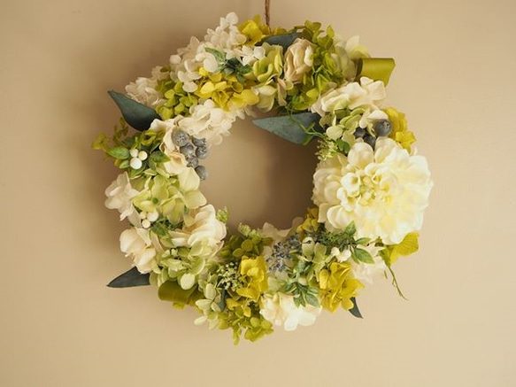 ゼクシィ掲載 再販×10 simple&natural wreath　 3枚目の画像