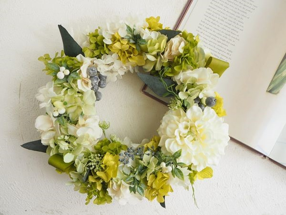 ゼクシィ掲載 再販×10 simple&natural wreath　 5枚目の画像