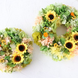 再7 ひまわり リース ~Sunflower~ 6枚目の画像
