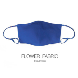 NEW! [ FABRIC MASK ] ■ 小花柄 ■ コットンマスク 綿 薄地 夏 紐付き 女性 3枚目の画像