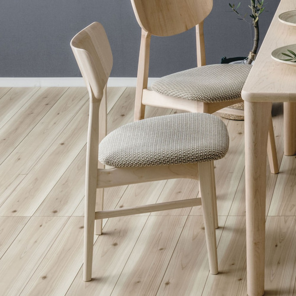 イバタインテリア MAPLE RICH CHAIR 展示品 4)飛騨家具イバタ